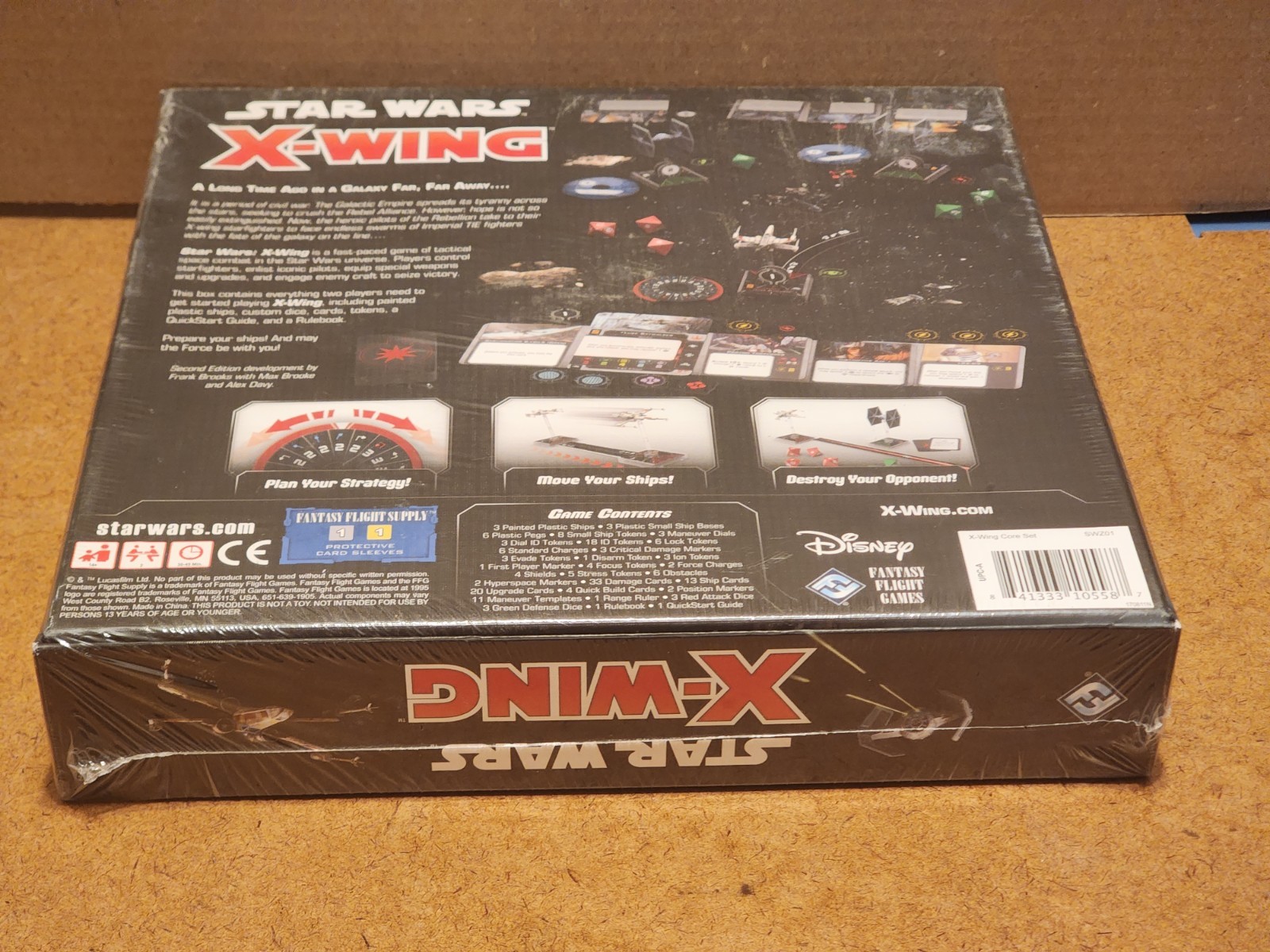 Star Wars X-Wing Miniatures Game: 2nd Edition Core Set – FACTORY SEALED Disney