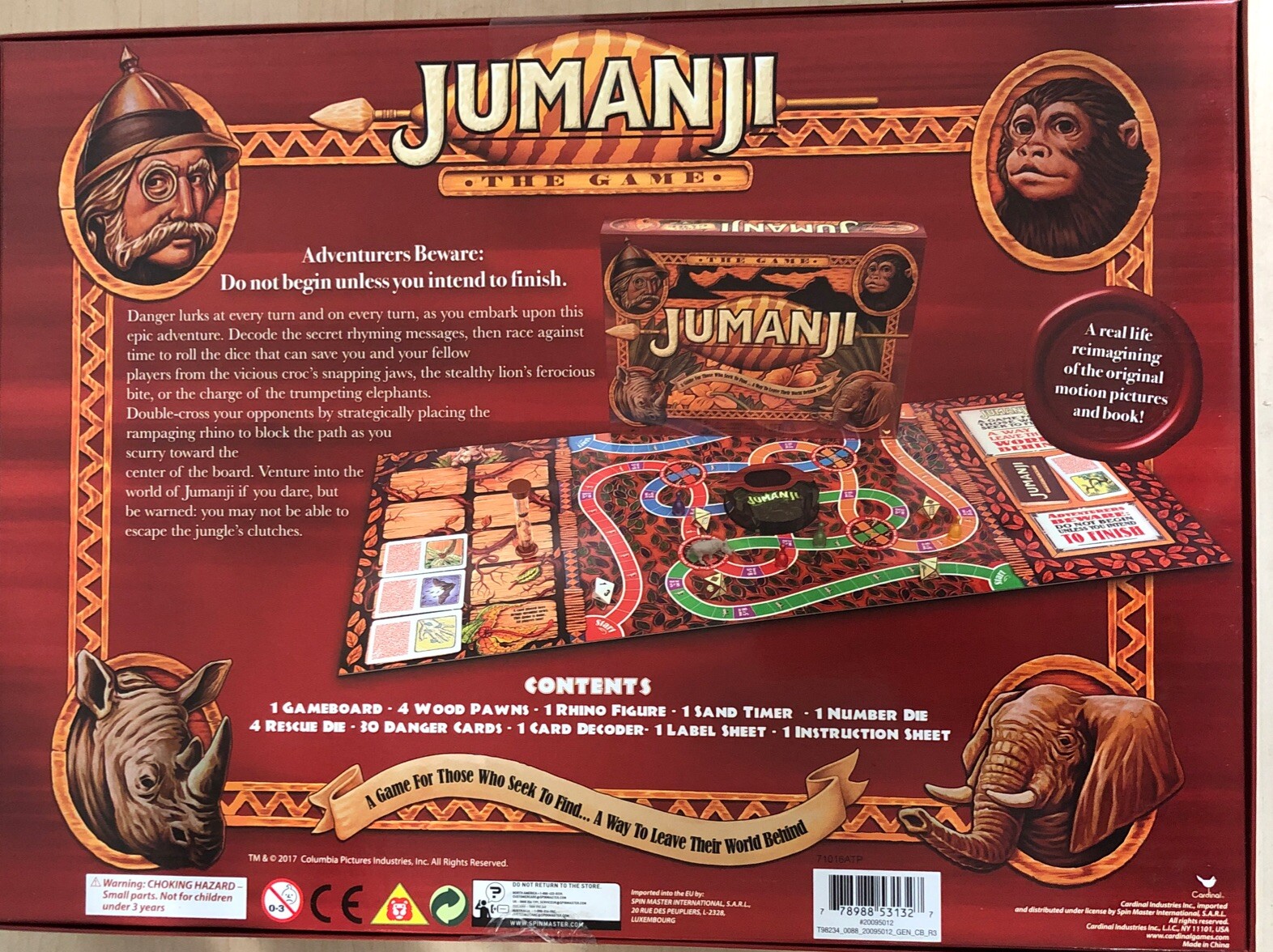 Jumanji Board Game (BrandNew)