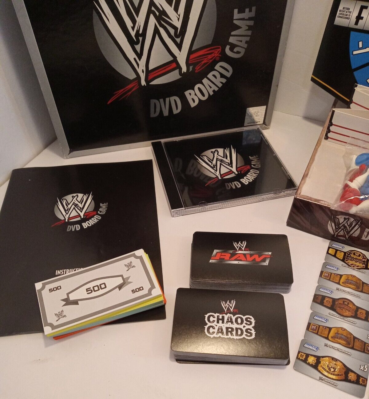 2005 WWE Wrestling DVD Board Game 1st Edition RAW/Smackdown by Specialty Games