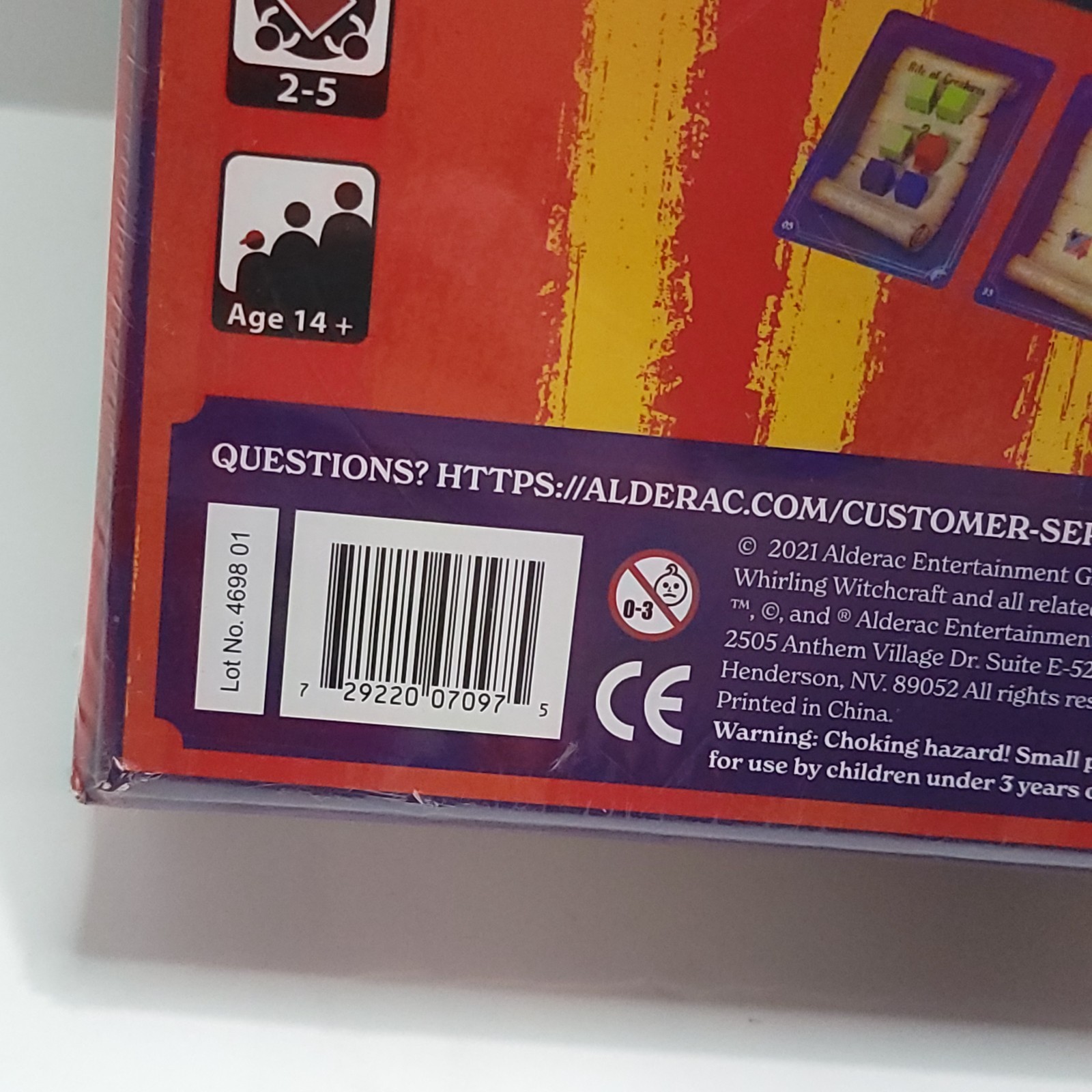 NIB Whirling Witchcraft Board Game by AEG 2021 Cauldron Recipes Ages 14+ SEALED