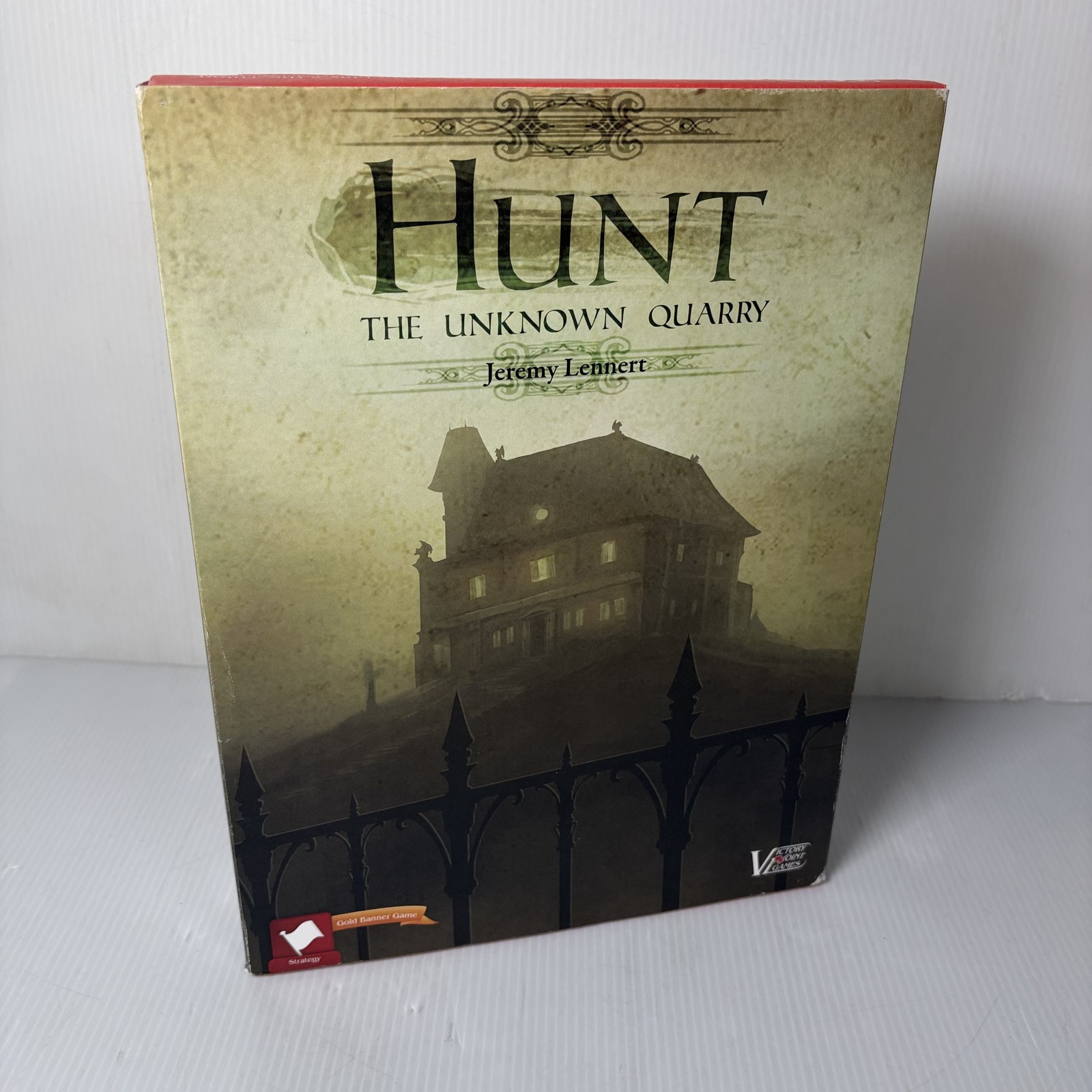 Hunt The Unknown Quarry Board Game Victory Point Games Deduction Combat Mystery