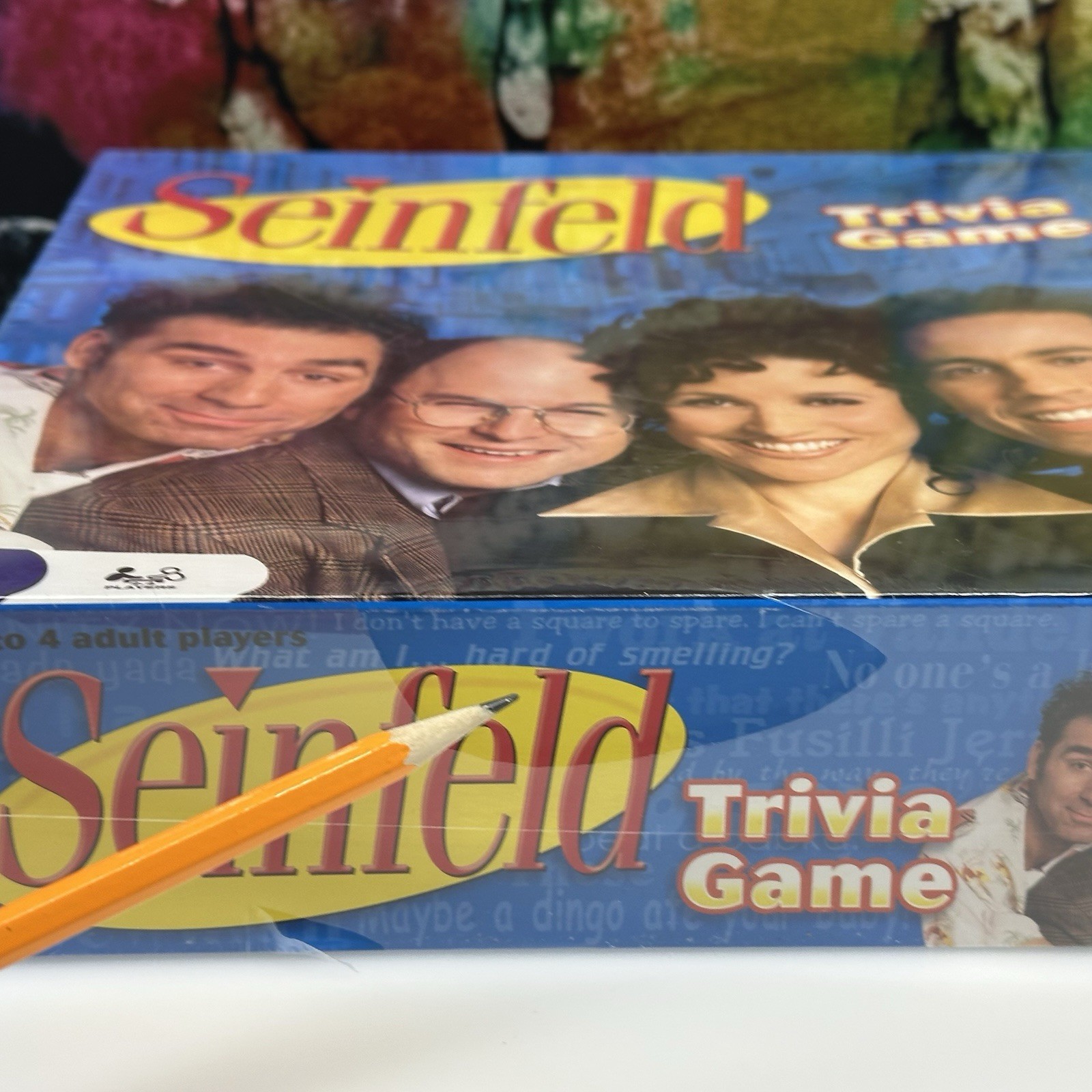 Seinfeld TRIVIA GAME BOARD GAME 2009 PRESSMAN Adult 2-4 Players Jerry Sealed NEW