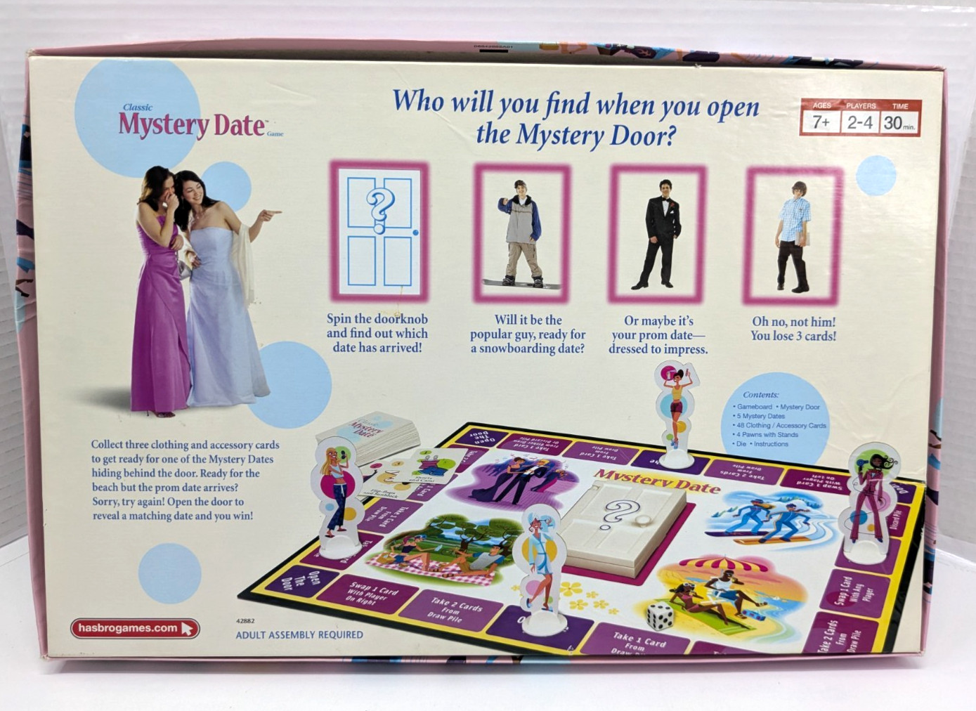 2005 Classic Mystery Date Board Game Milton Bradley 100% Complete