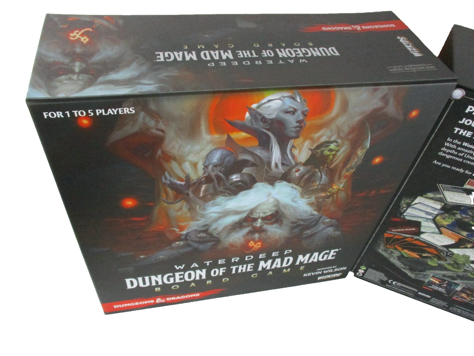 d&d DUNGEON OF THE MAD MAGE Board Game REPLACEMENT GAME BOX New!!