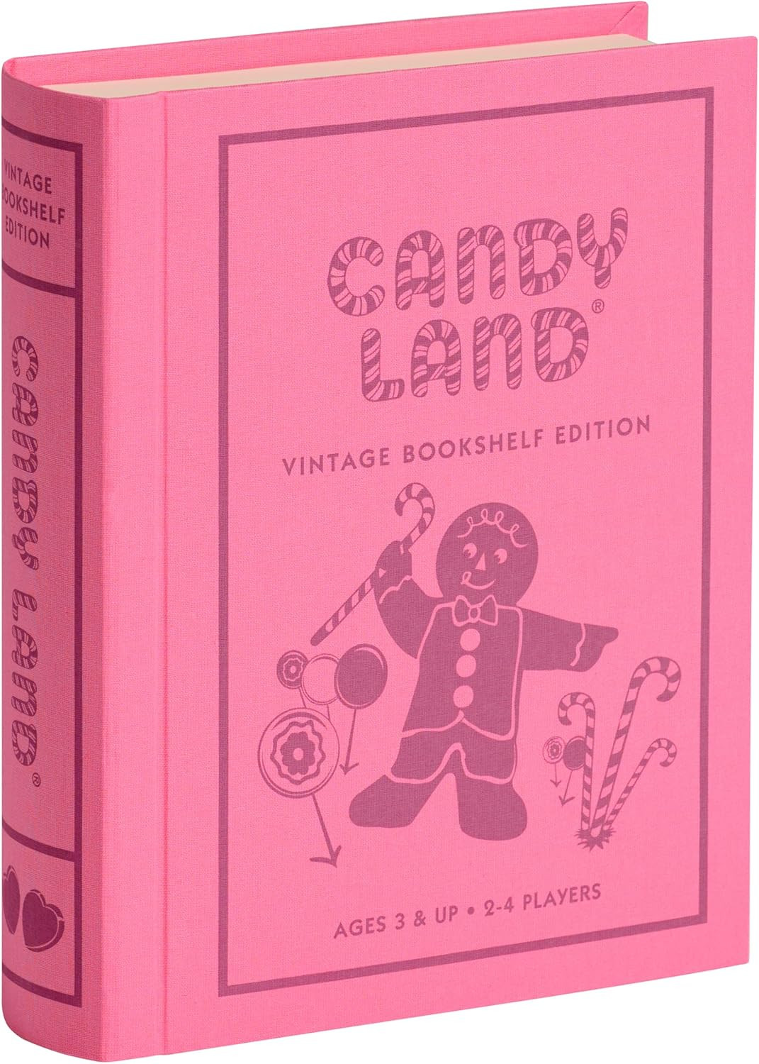 Candy Land Vintage Bookshelf Edition – Classic Board Game for Kids, Ages 3+