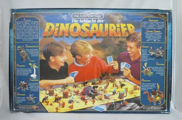 Schmidt: Die Schlacht Der Dinosaurier – Dinosaur Miniatures Board Game (NM) RARE