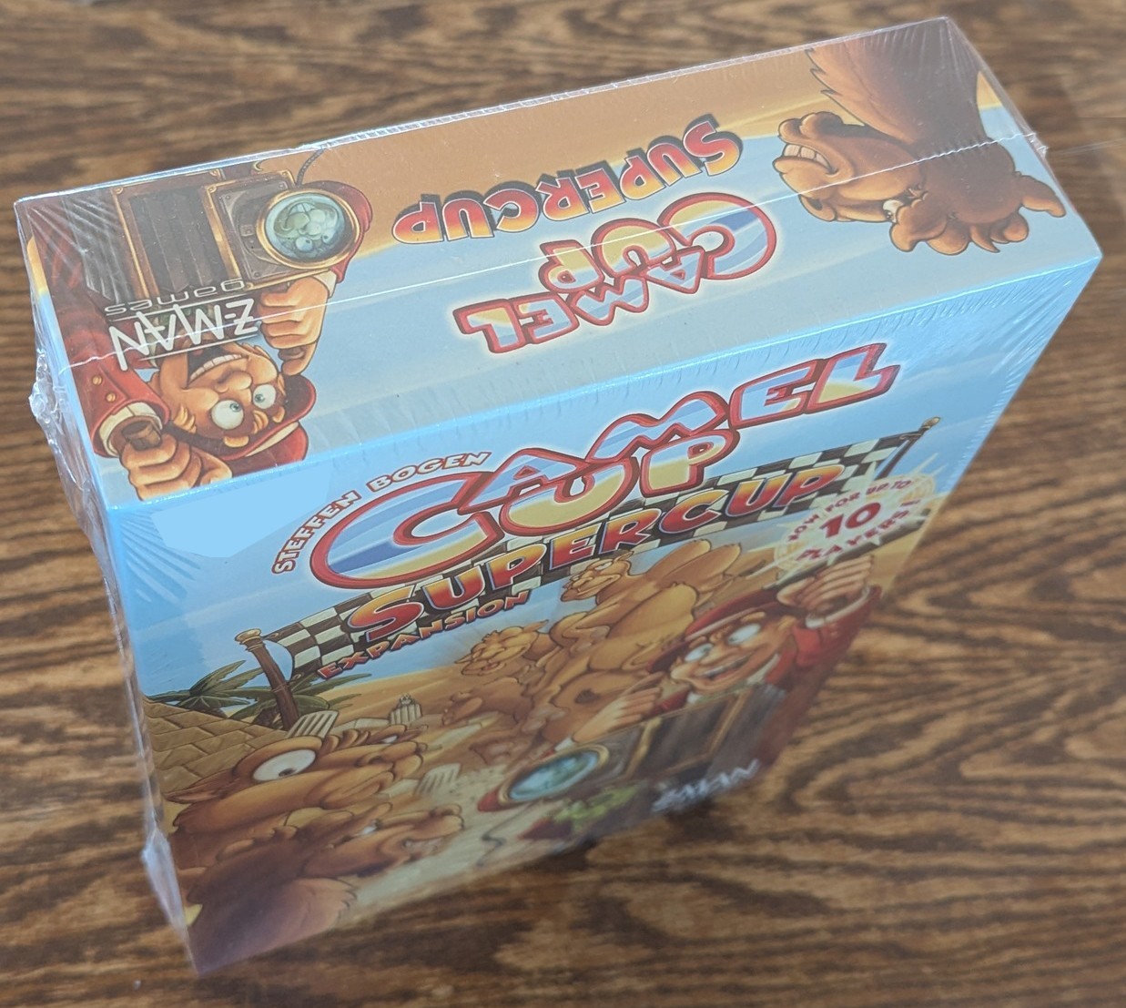 Camel Up Supercup Expansion Board Game 2015 ZMAN Games NEW/FACTORY SEALED OOP