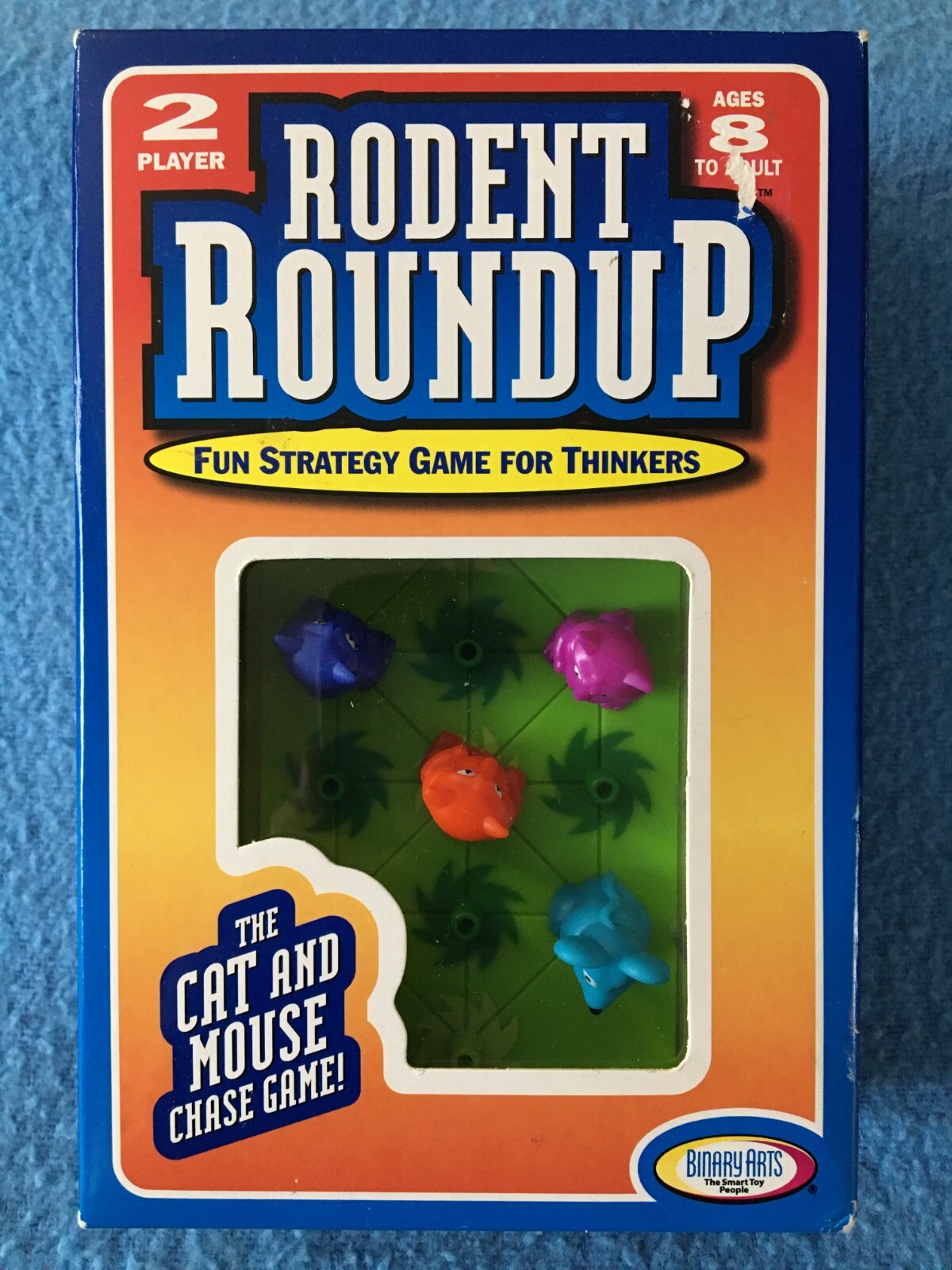 RODENT ROUNDUP Cat and Mouse Chase Game Binary Arts 2000 NEW Sealed