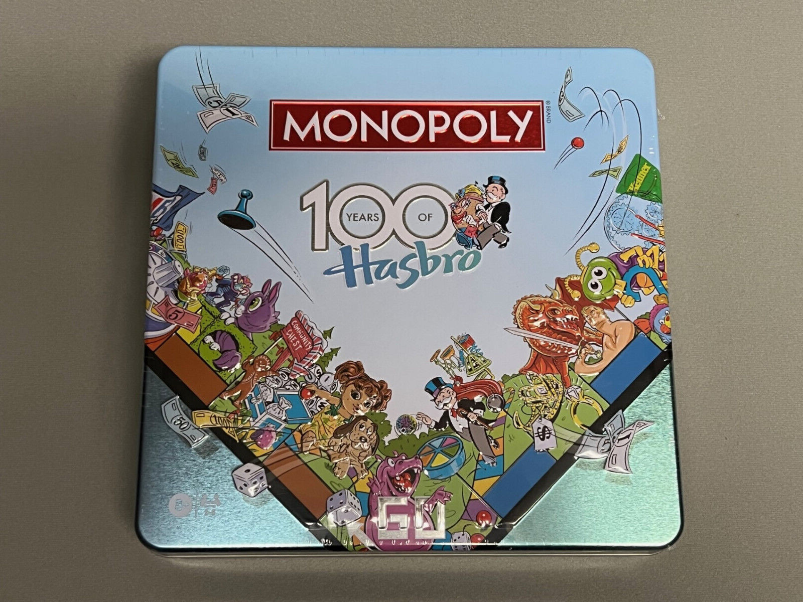 Monopoly HASBRO 100th Anniversary Edition • Collectible Tin NEW SEALED