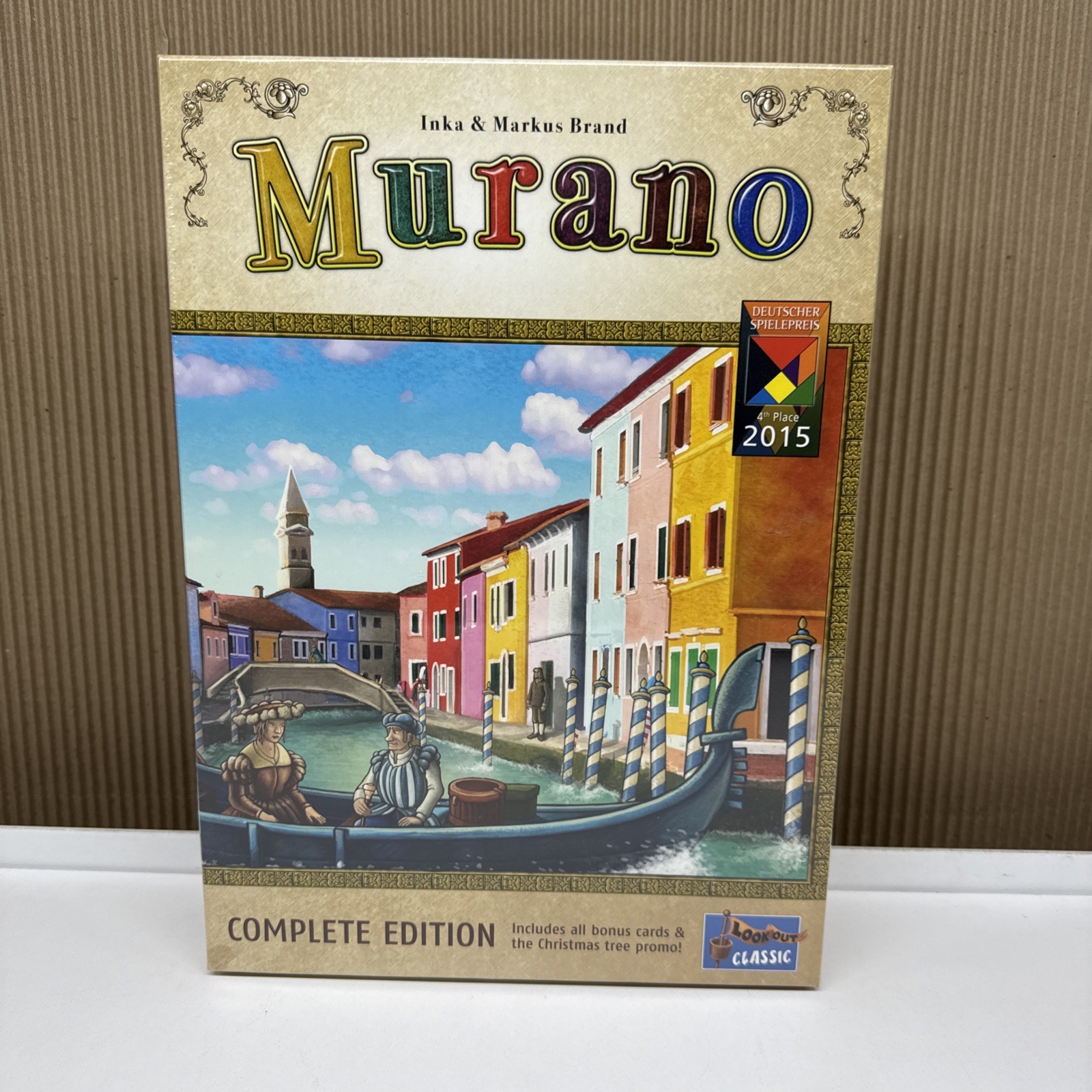 Murano COMPLETE EDITION Strategy Board Game by Inks & Markus Lookout Games