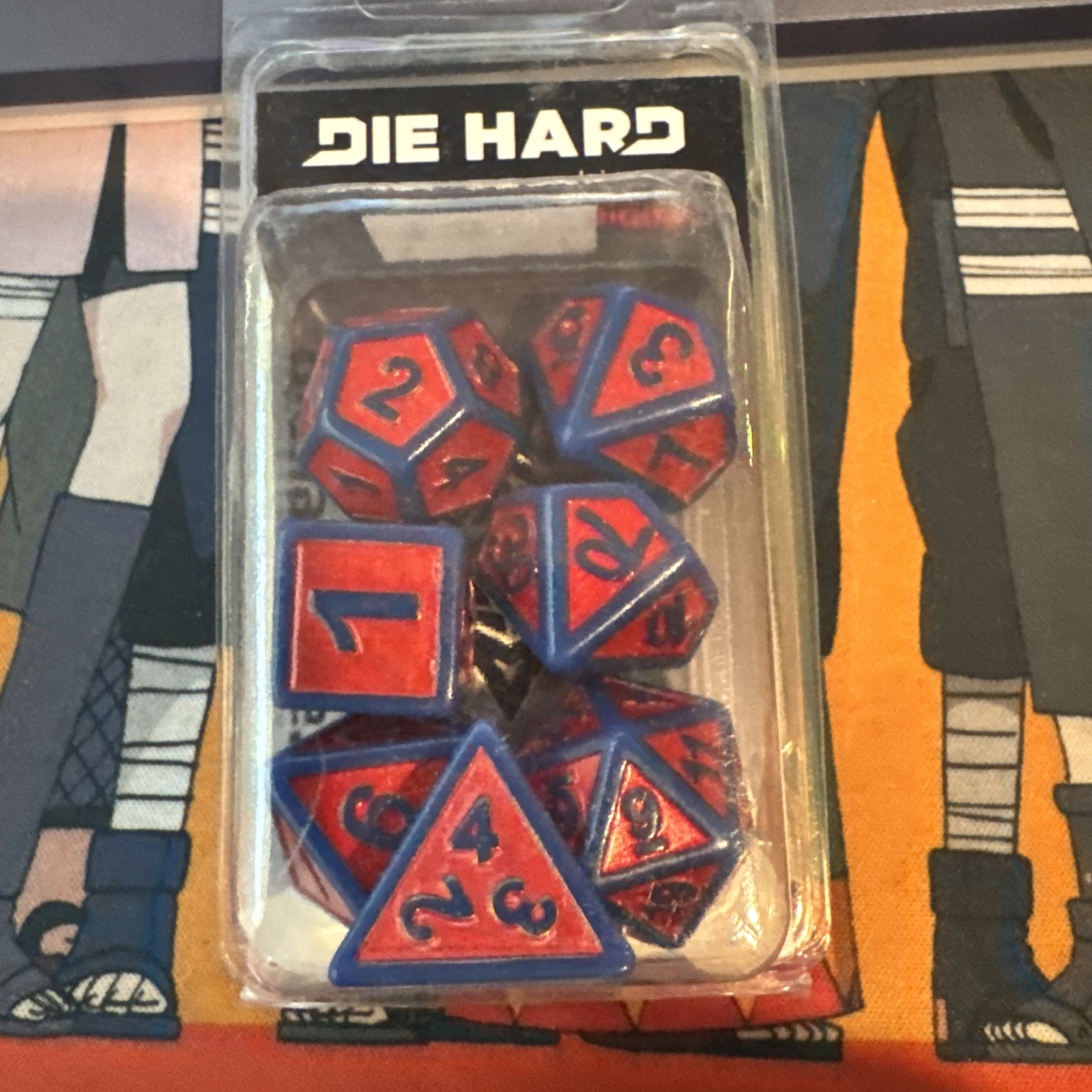 RPG Polyhedral Set (Untamed Cyclopes) – Die Hard Dice 7 Dice