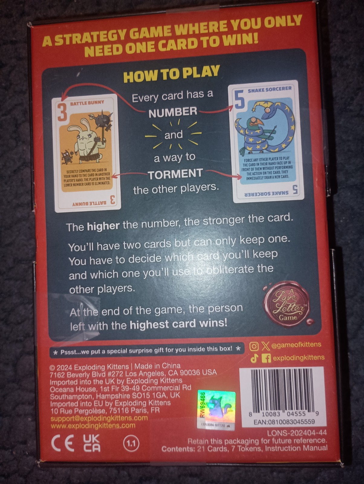 Exploding Kittens: Power Hungry Pets – Board Game Party Game