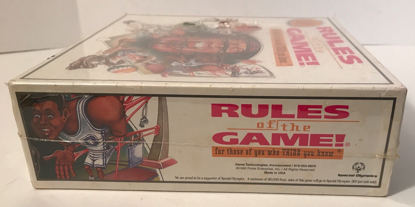 Rules of the Game! Sports Trivia Game – Sealed Box