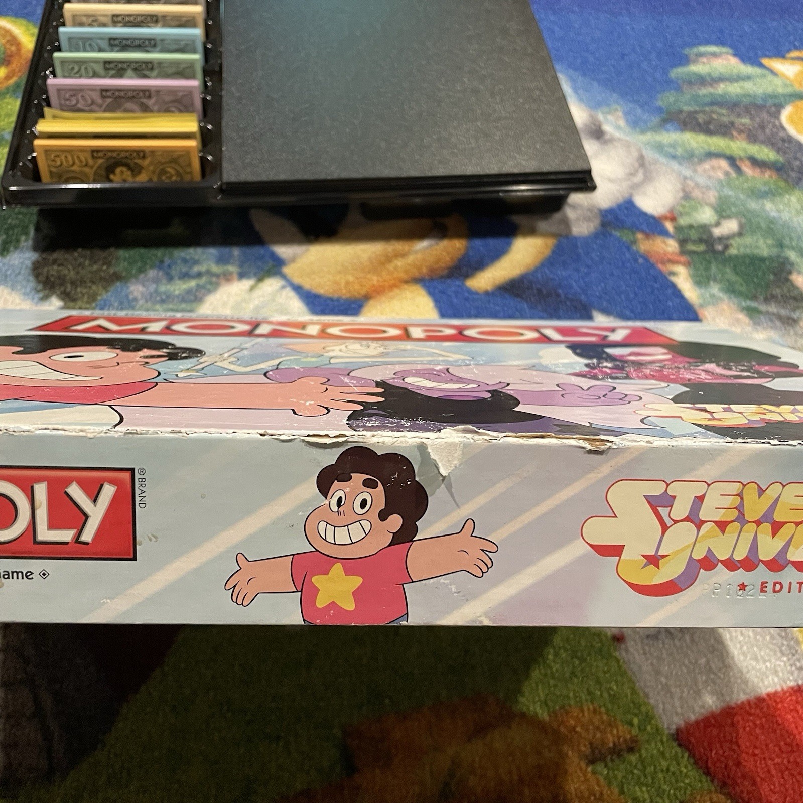 Steven Universe Monopoly Near Complete Cartoon Network Hasbro 2016 Used