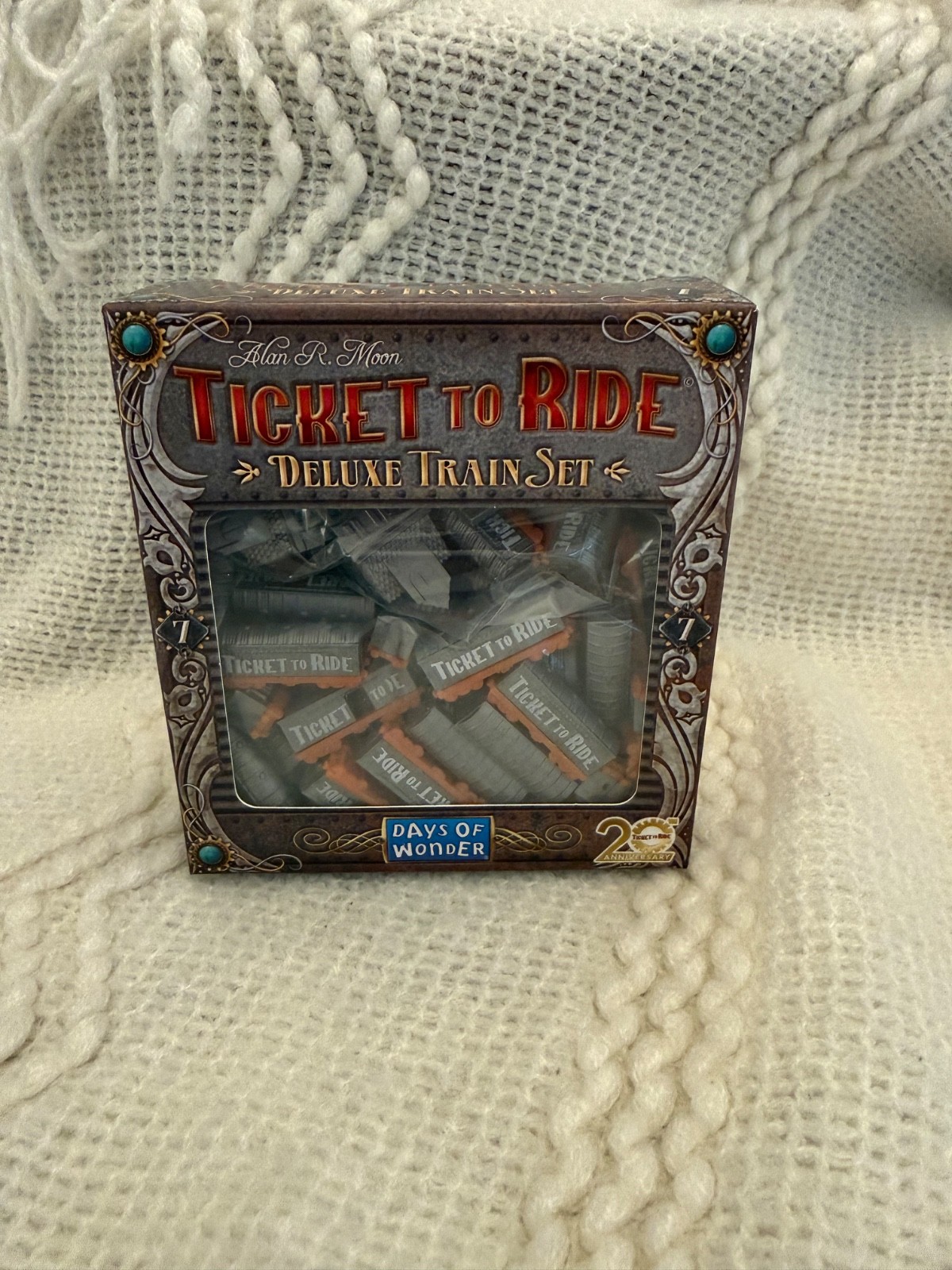 TICKET TO RIDE Deluxe Train Set #7 Orange Trains 20th Anniversary Sealed New
