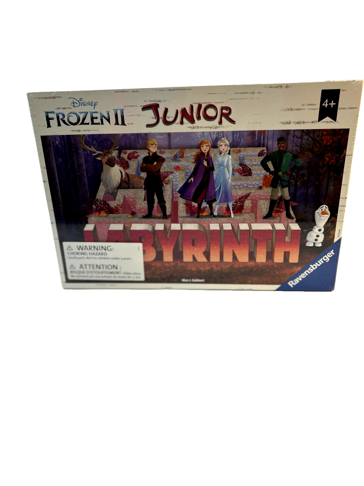 Ravensburger Disney Frozen II Junior Labyrinth Maze Board Game 2-4 Players New