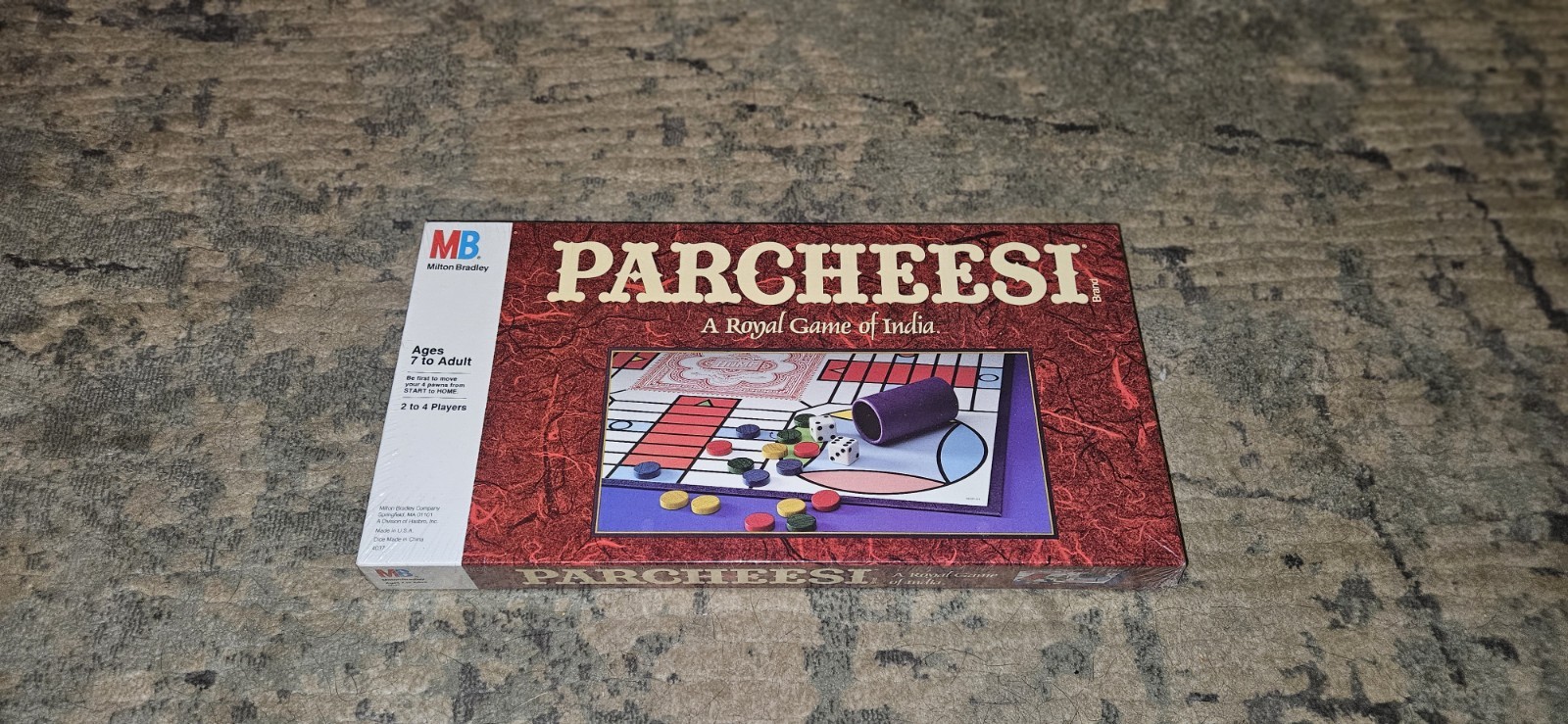 Parcheesi A Royal Game of India (1989) Milton Bradley, Brand New Factory Sealed!