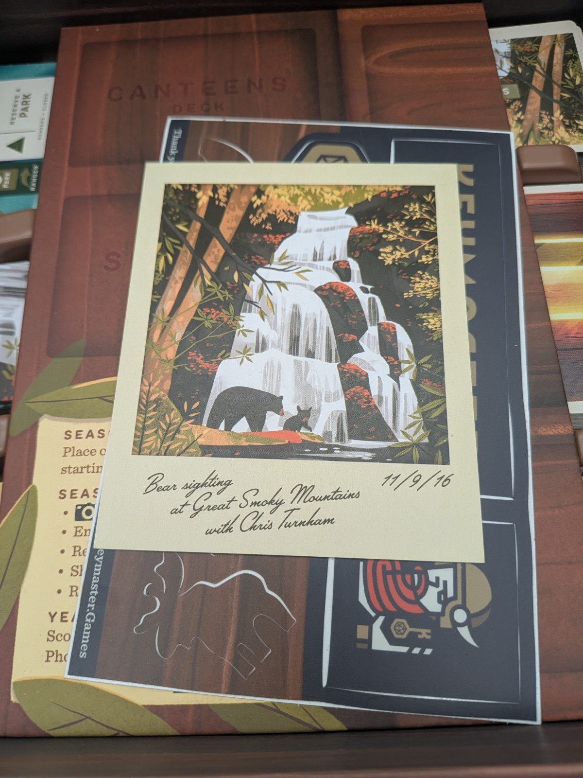 Parks 1st Ed Kickstarter Editio & Nightfall Expansion OOP