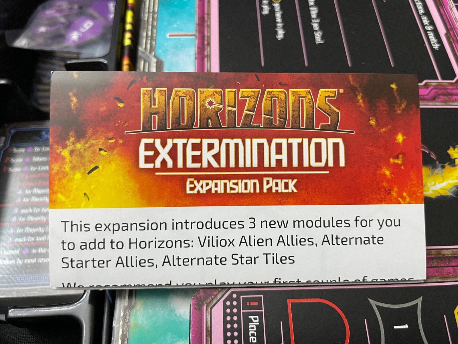 Horizons Board Game with Extermination Expansions – Daily Magic Games
