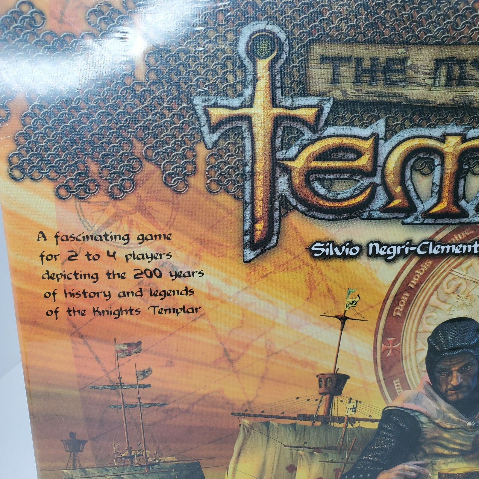 Stratelibri The Mystery of the Templars Historical Strategy Board Game RPG New!