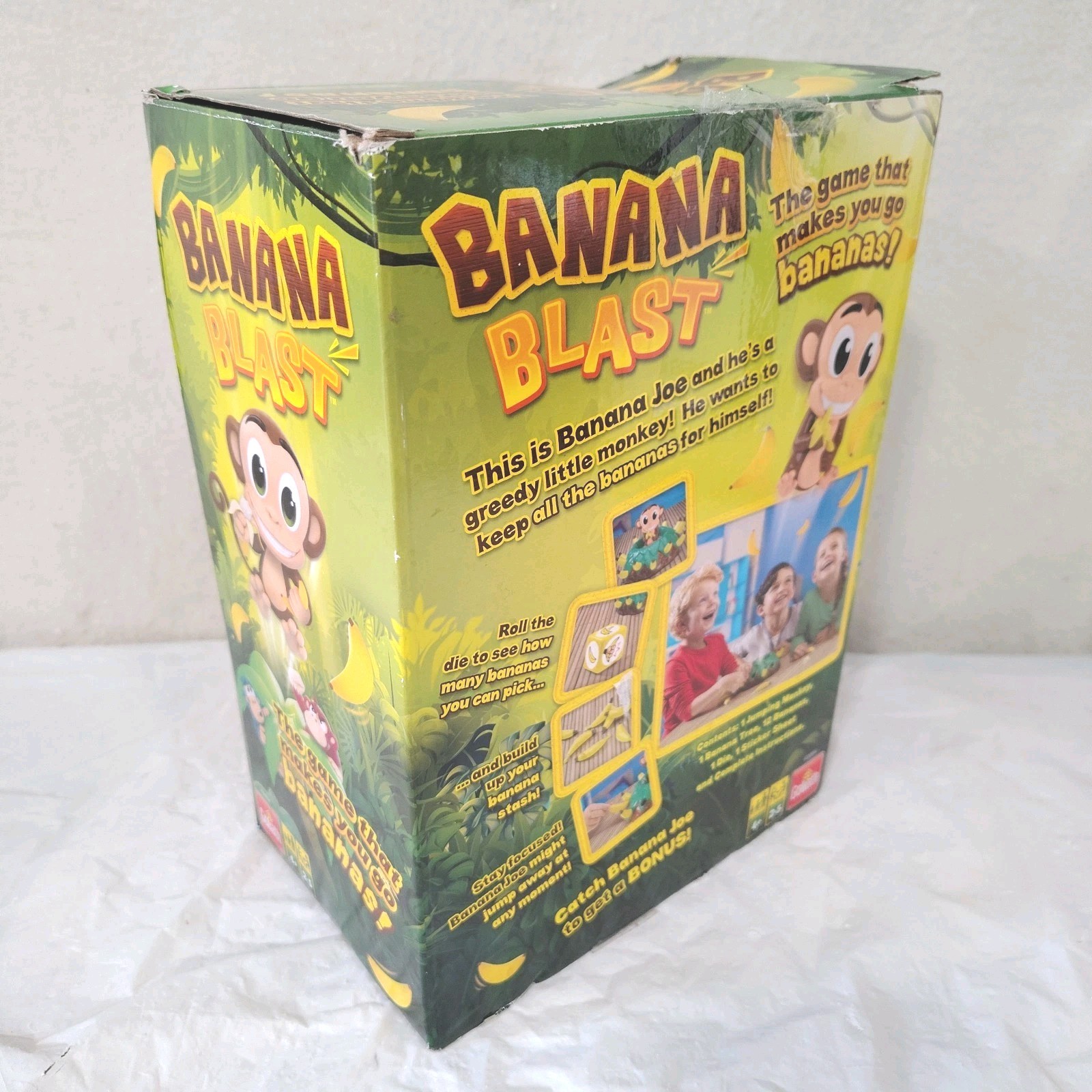 Banana Blast Game Goliath 2018 No Instructions Complete Ages 4 and Up Monkey Fun