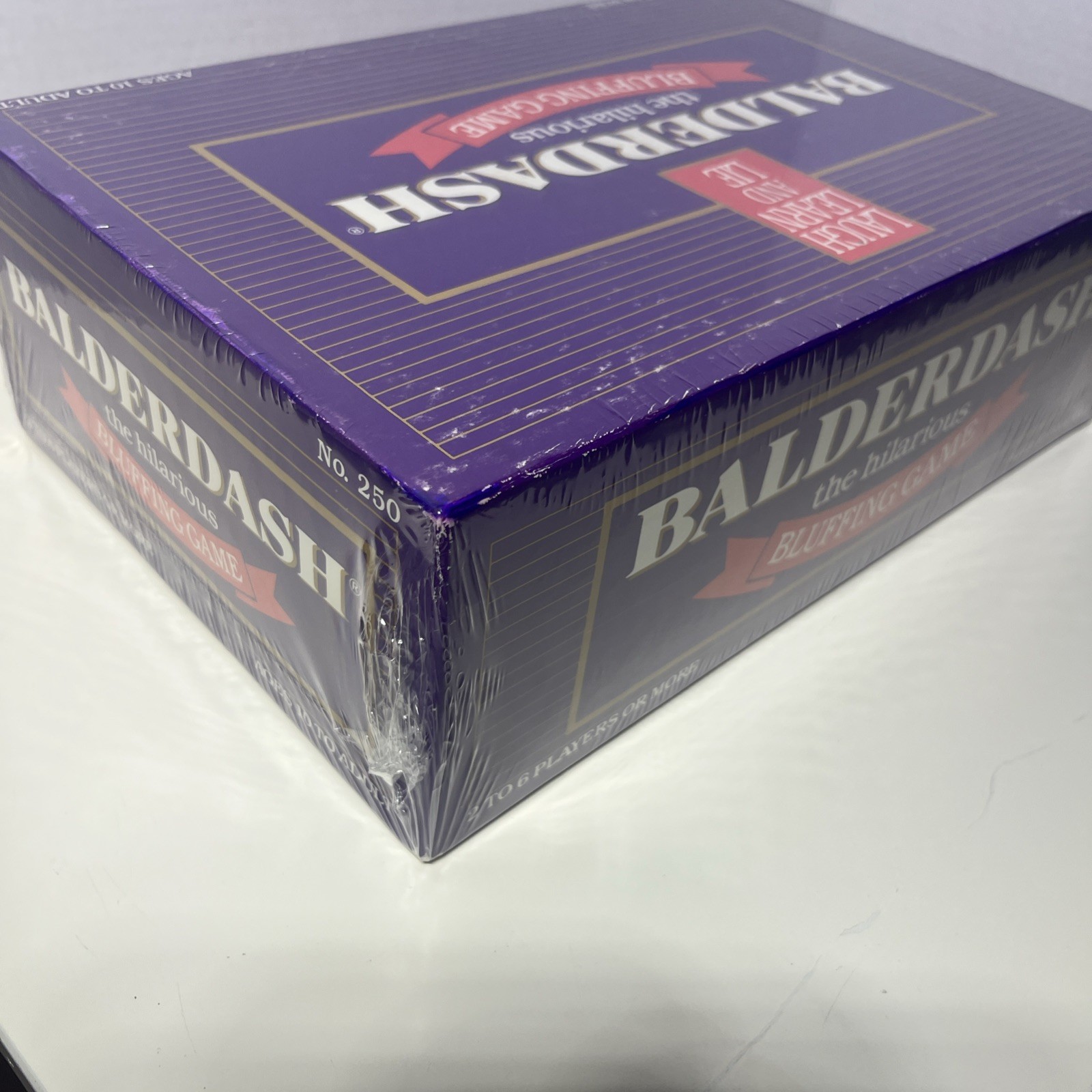 BALDERDASH The Hilarious Bluffing Board Game Vintage 1984 BRAND NEW/SEALED