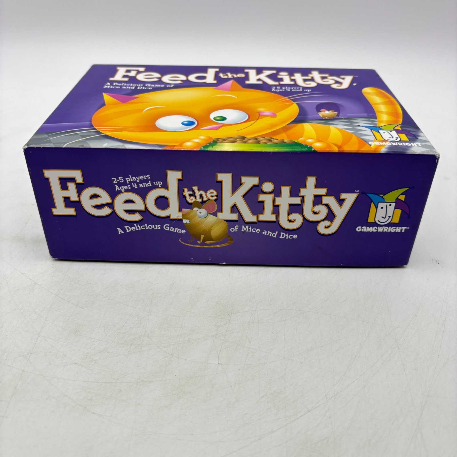 Feed the Kitty Game COMPLETE Gamewright 2006 Children’s Kids Wooden