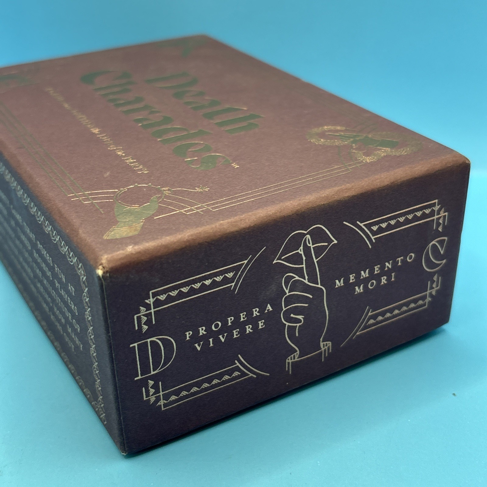 Death Charades Party Card Game – Open Box, Complete, Played Once