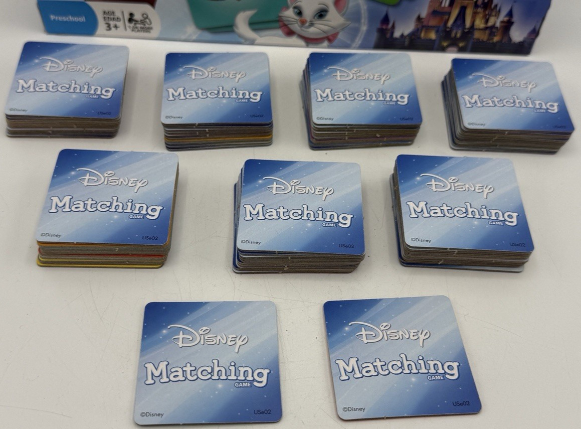 Disney Matching Game Wonder Forge Memory Game 72 Picture Tiles