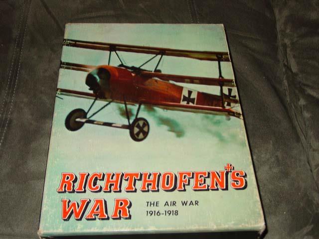 Avalon Hill – Richthofen’s War – The Air War 1916-1918 – Bookcase Game (PUNCHED)