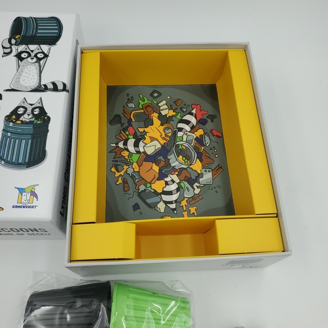 Lying, Cheating Raccoons Game – Gamewright New Game 2025 Pre Owned
