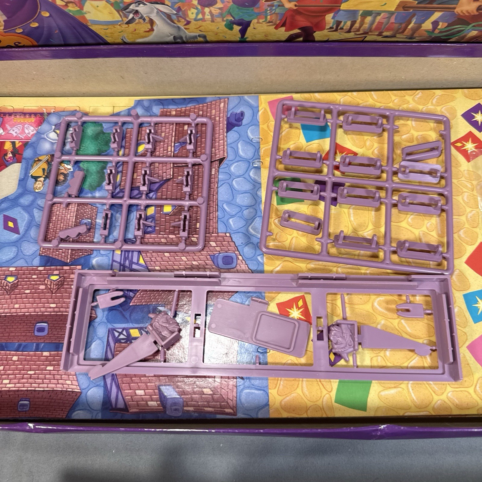 Milton Bradley 1995 Disney Hunchback of Notre Dame 3D Board Game NEW Open Box