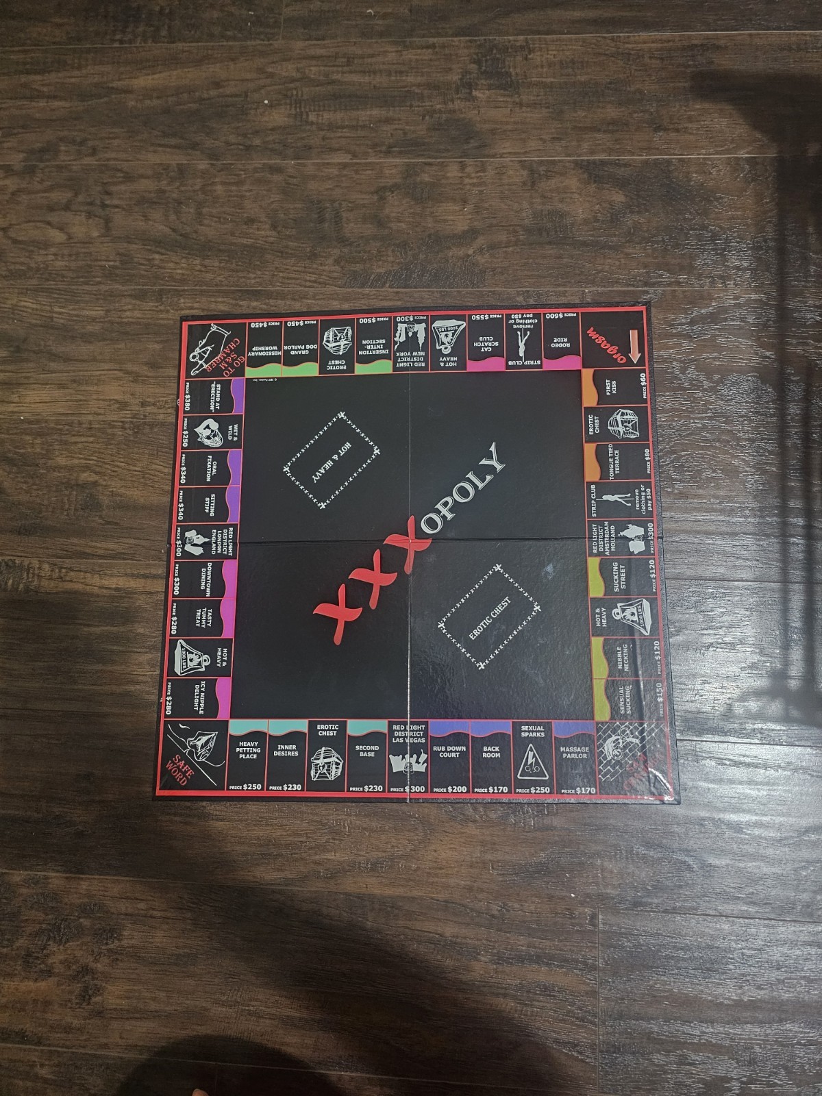 XXXopoly 3DP Fusion Erotic Adult Board Game For Ages 18+ Open Box Complete