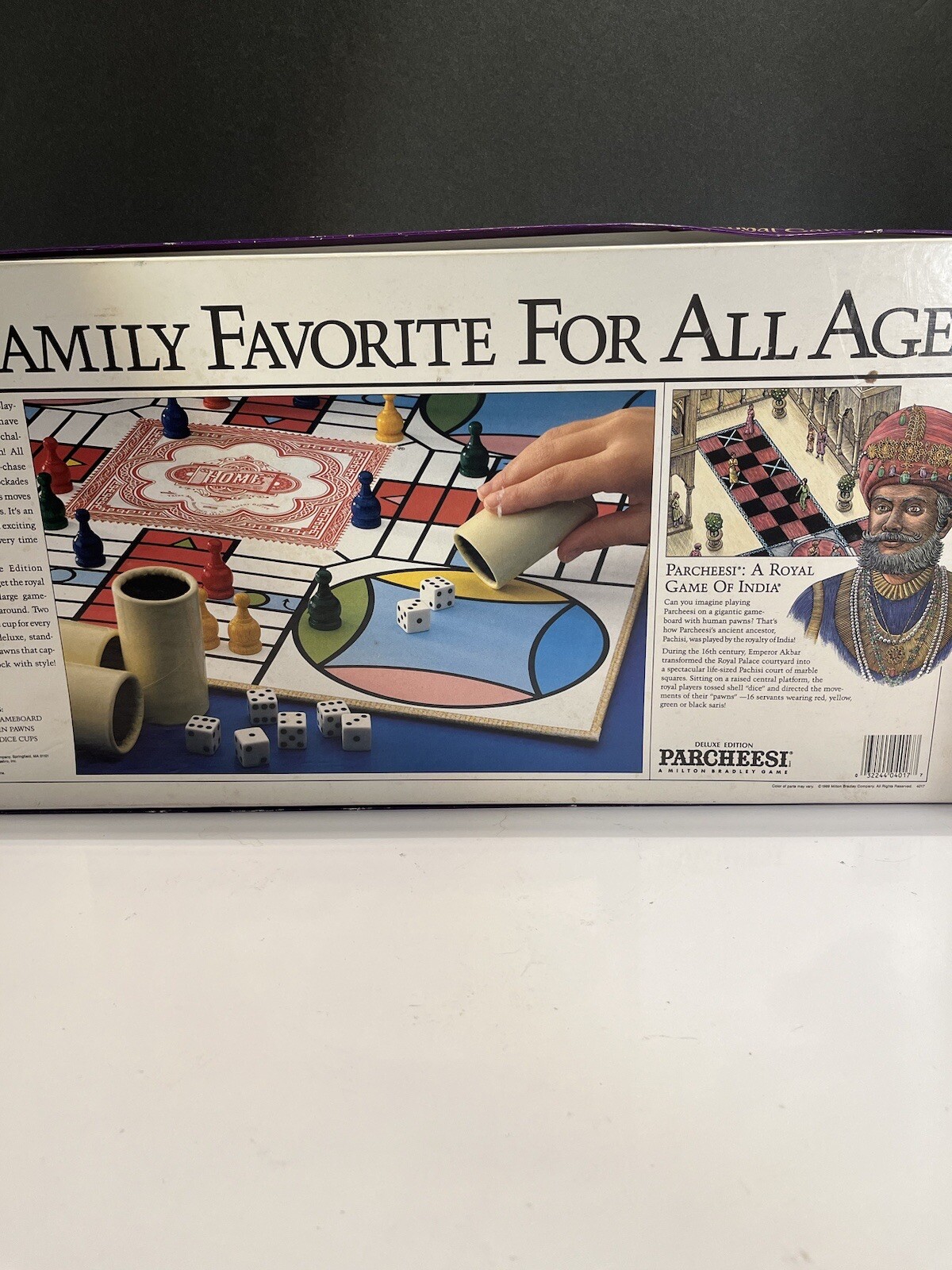 Milton Bradley Parcheesi Board Game 2-4 Players (4037)
