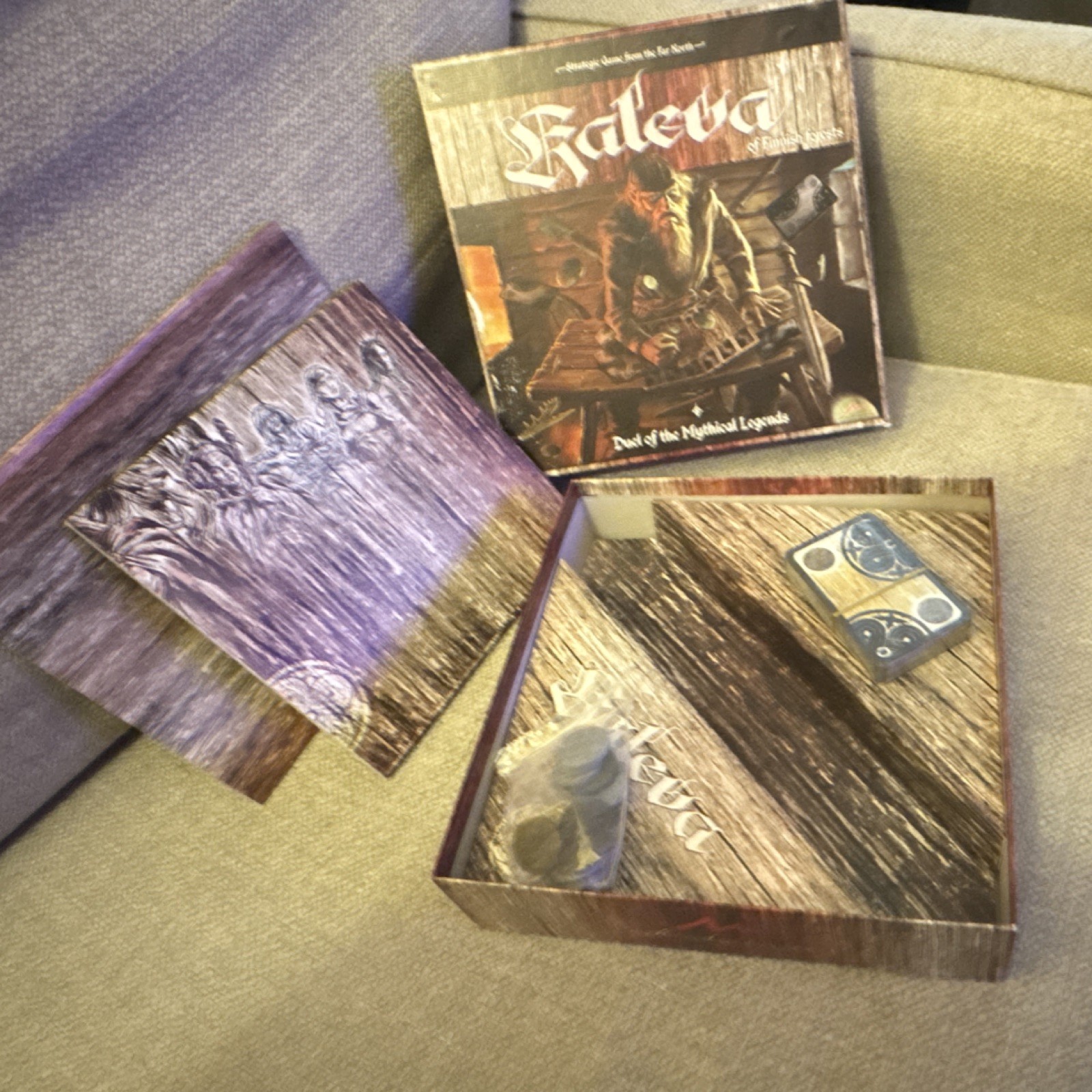 Mindwarrior Kaleva Mythology Board Game Duel Complete Ages 10+ 2015