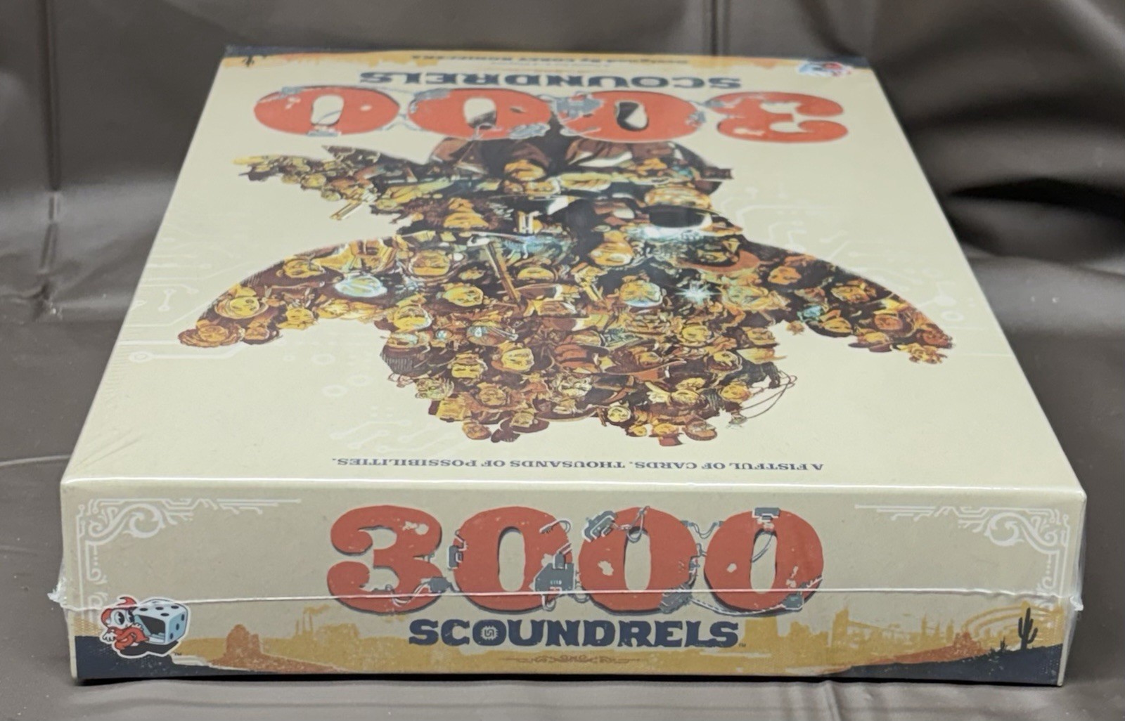 3000 Scoundrels Board Game – Wild West Strategy Game for 2-4 Players, Ages 12+