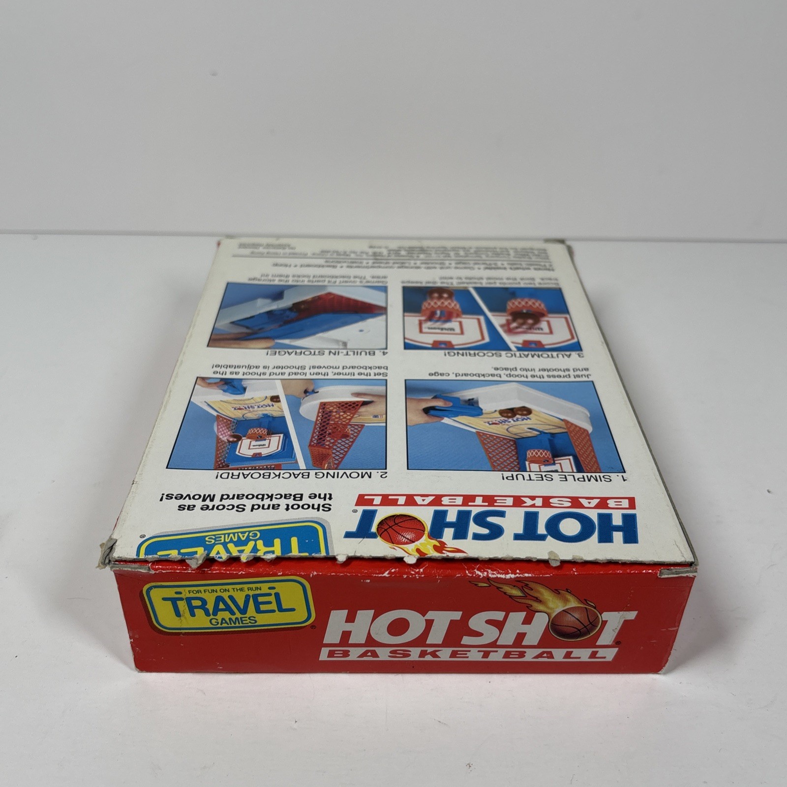 1992 Milton-Bradley Motorized Hot Shot Basketball Travel Game New & Sealed