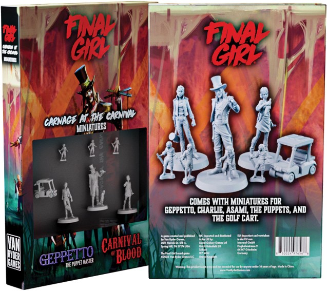 Final Girl: Series 1 – Carnage at the Carnival – Miniatures Set