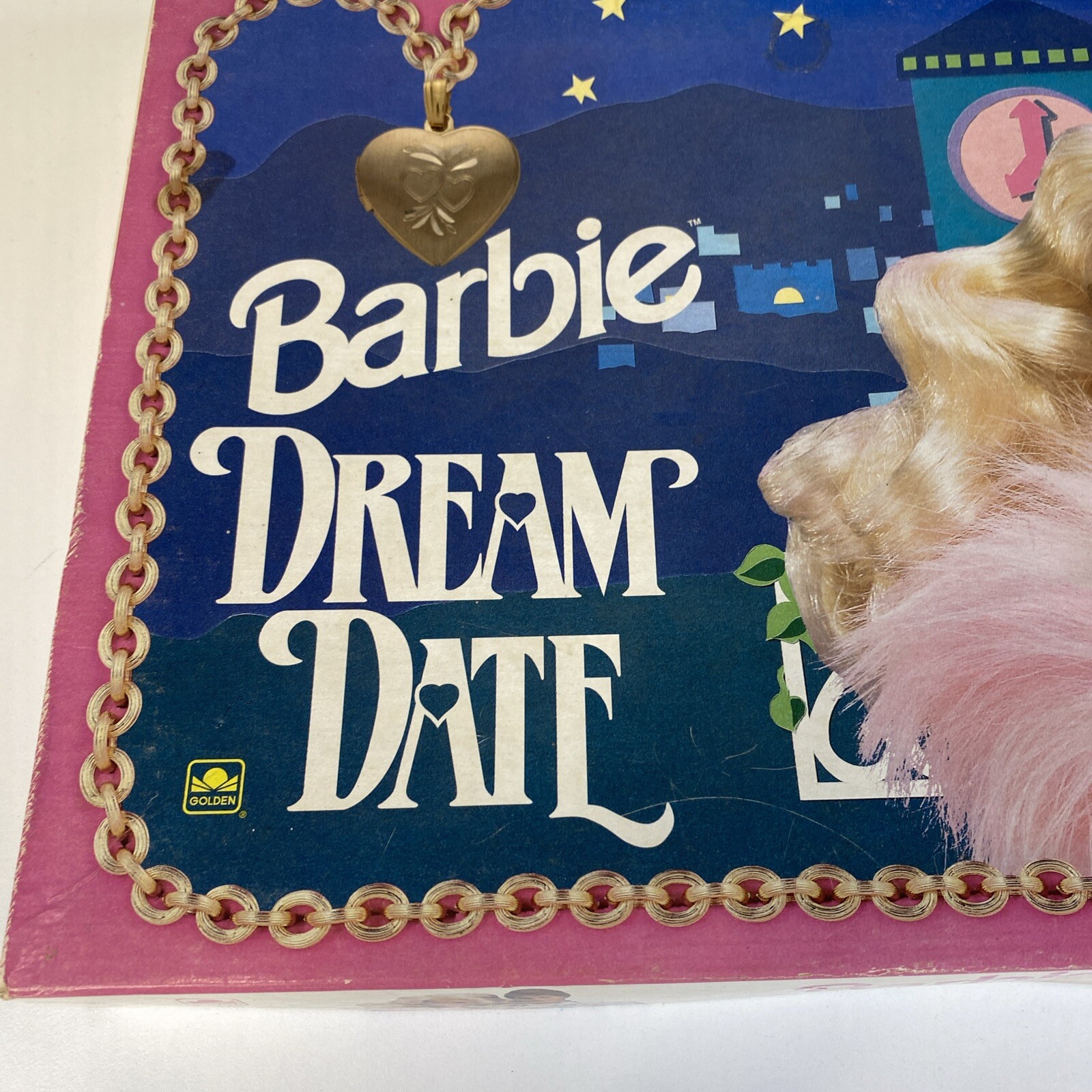 Vtg BARBIE DREAM DATE Golden Mattel Board Game Incomplete Replacement Parts