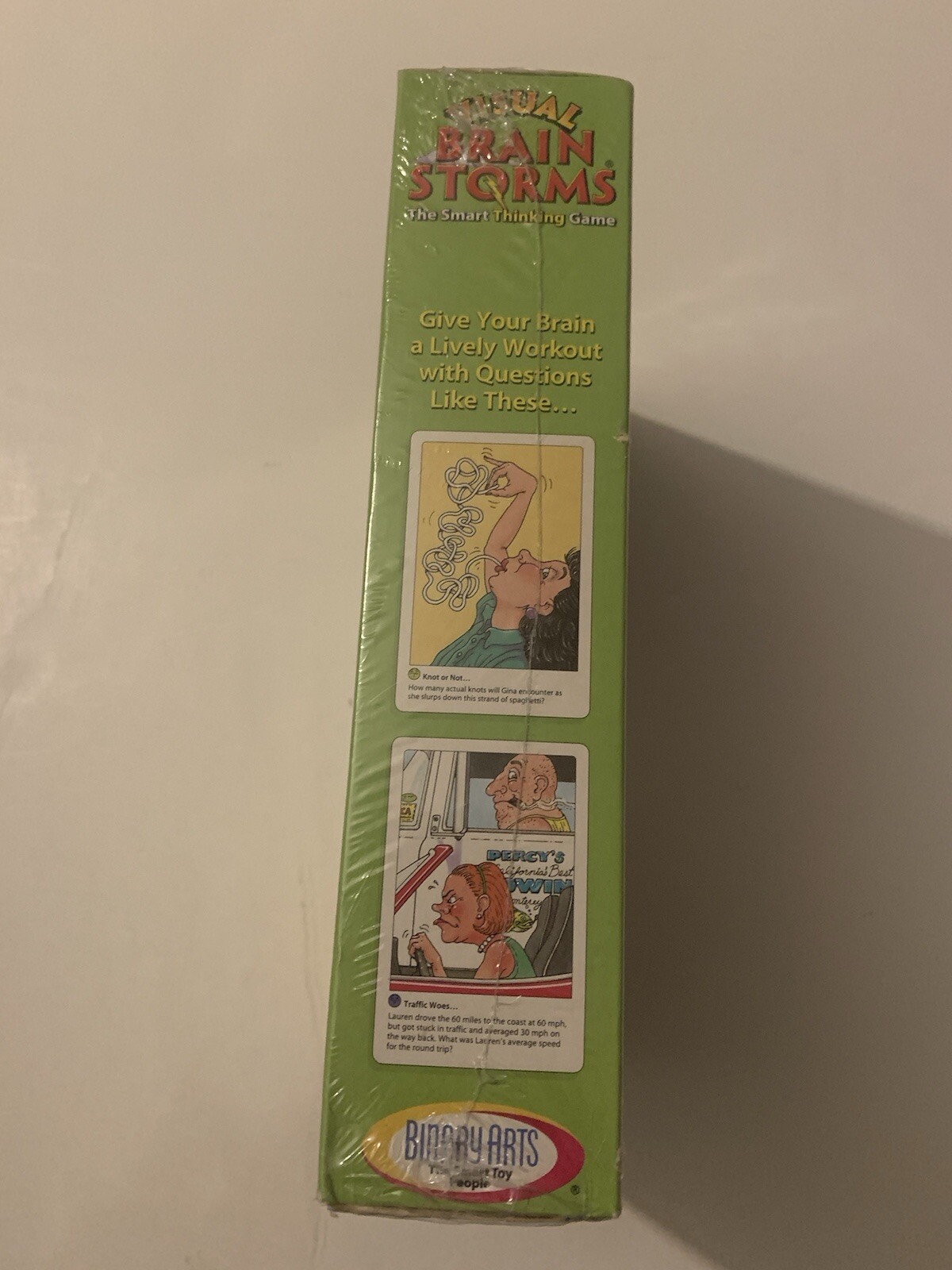 Binary Arts Visual Brain Storms The Smart Thinking Game Entertain 1995 New VTG