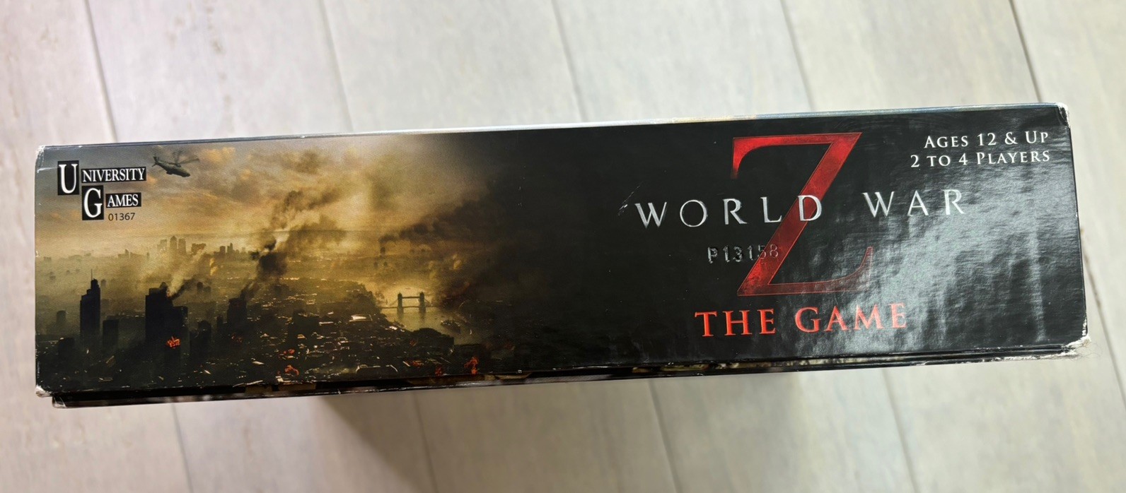 WORLD WAR Z The Game Board Game 100% COMPLETE 2013