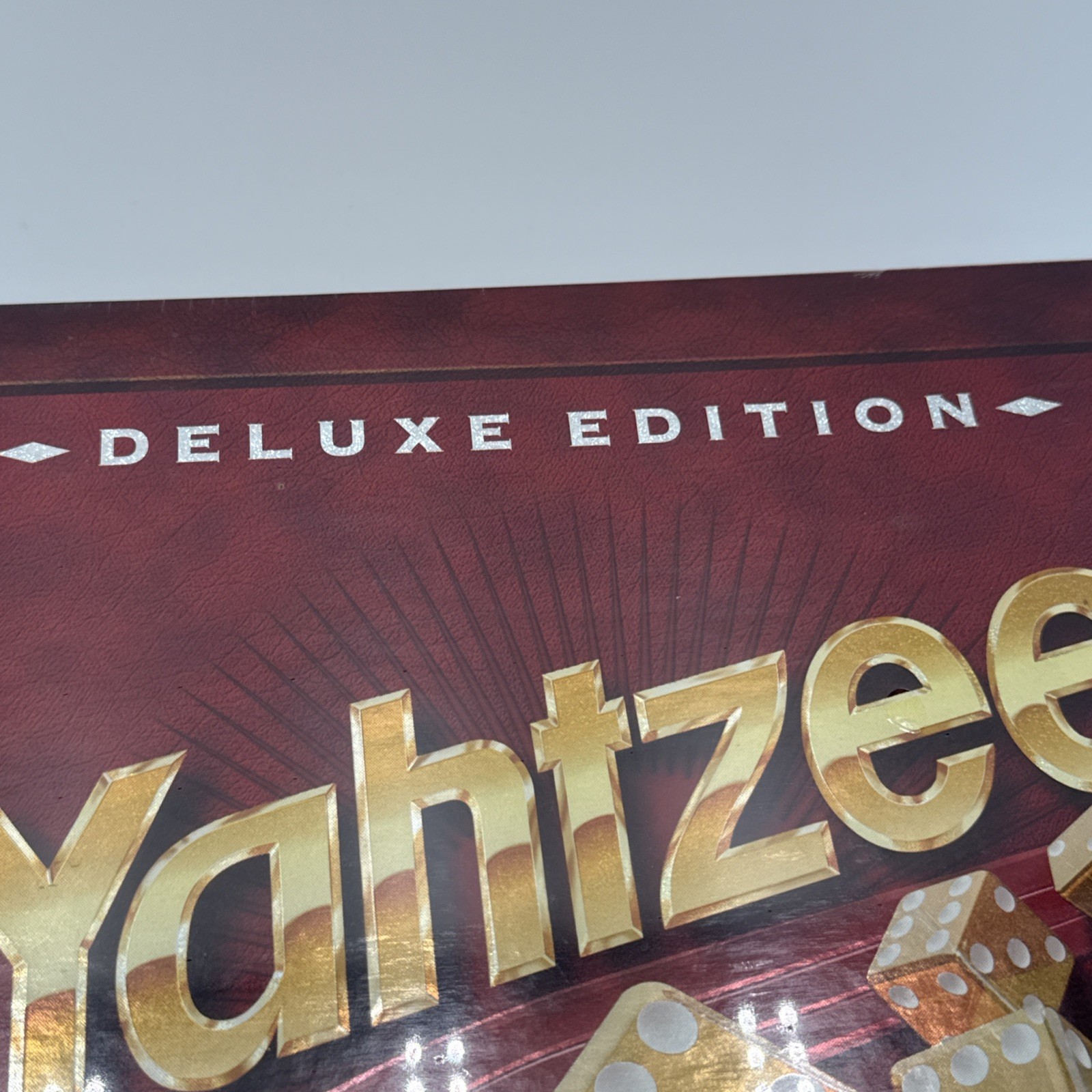 Yahtzee Deluxe Edition Golden Flecked Dice VTG 1997 – New Sealed MB Game – RHTF