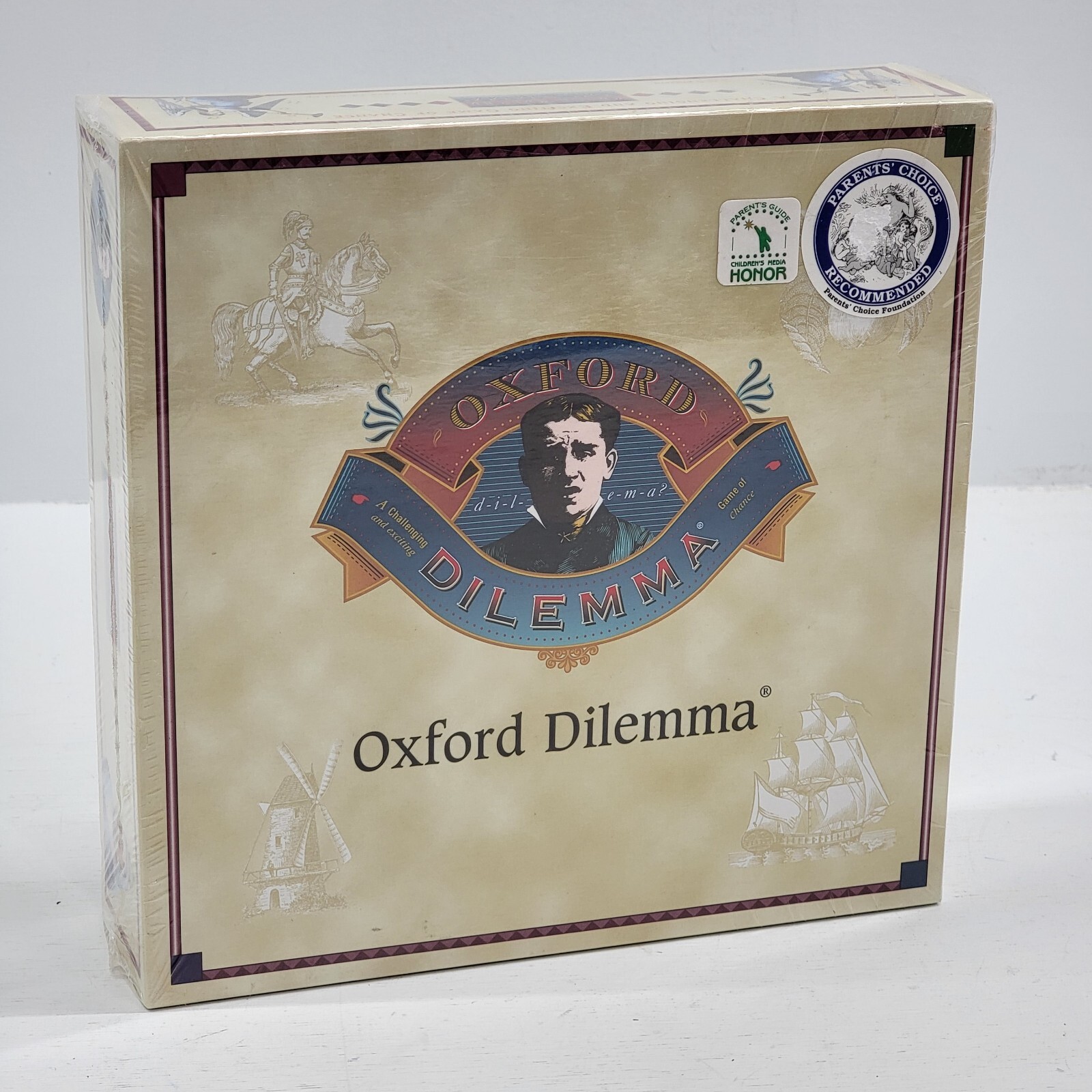 Oxford Dilemma Educational Trivia Spelling & Skill Learning Board Game Sealed!