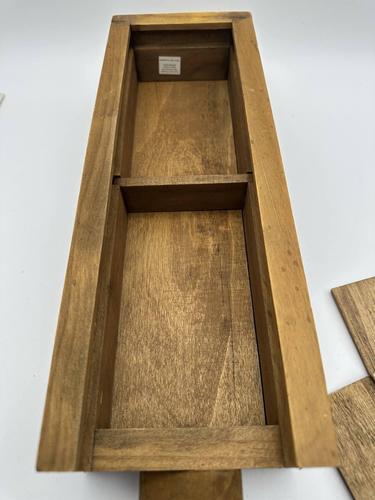 Front Porch Classics ’19 Rummikub Wood Storage Case With Tile Stands – NO TILES