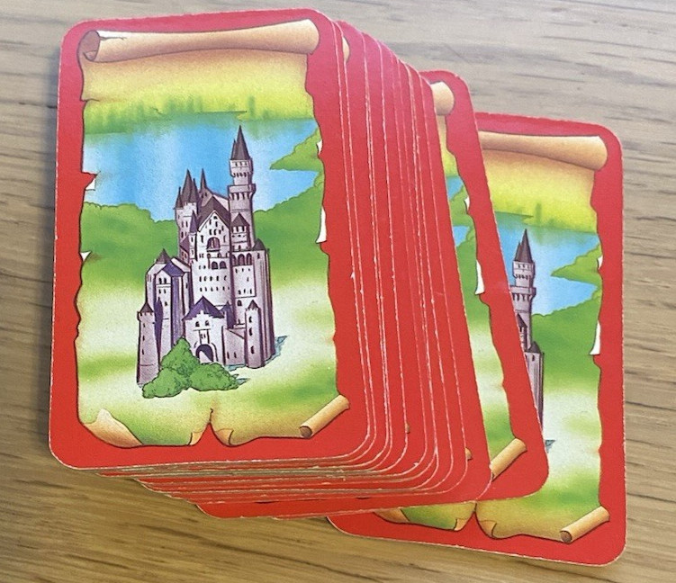 Vtg Ravensburger Enchanted Forest Board Game Replacement Cards 13