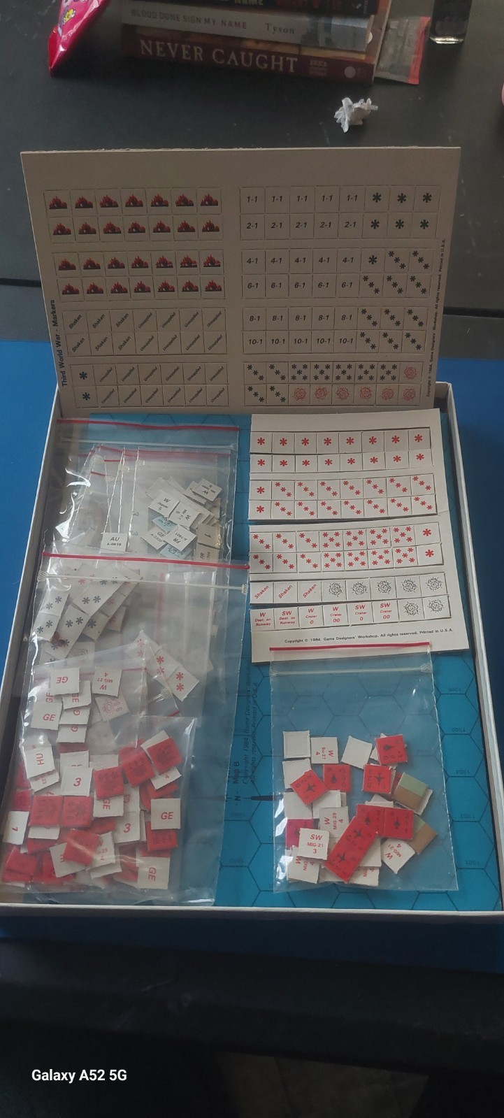 the third world war: battle for germany vintage wargame complete