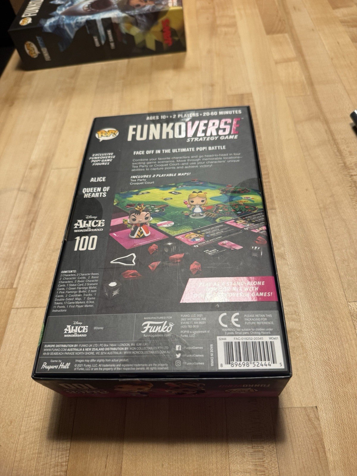 Funko Pop! Funkoverse Strategy Game Disney Alice In Wonderland Chase Edition