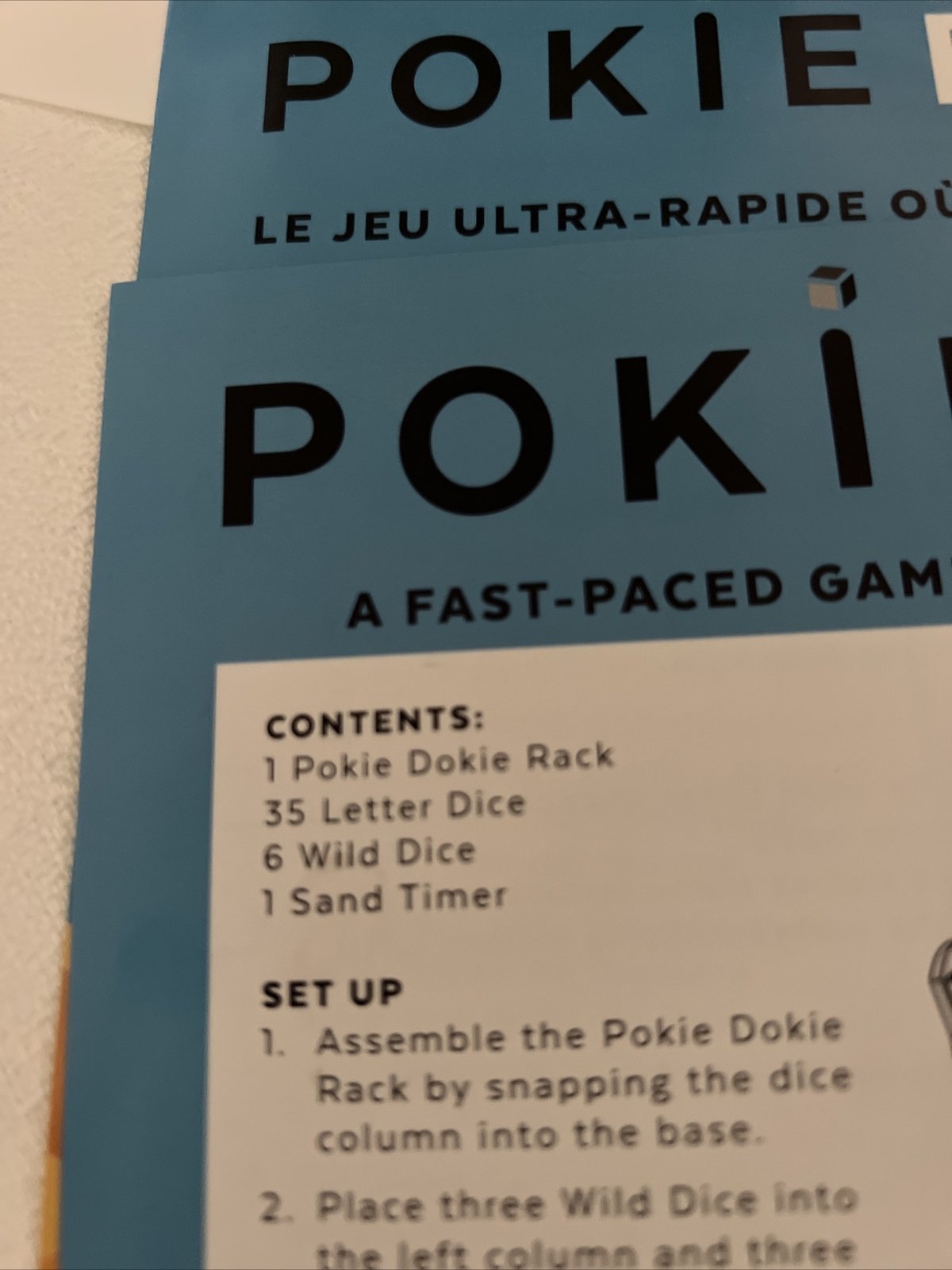 Pokie Dokie Game by Marbles Brain Workshop – 2 Player Word Game