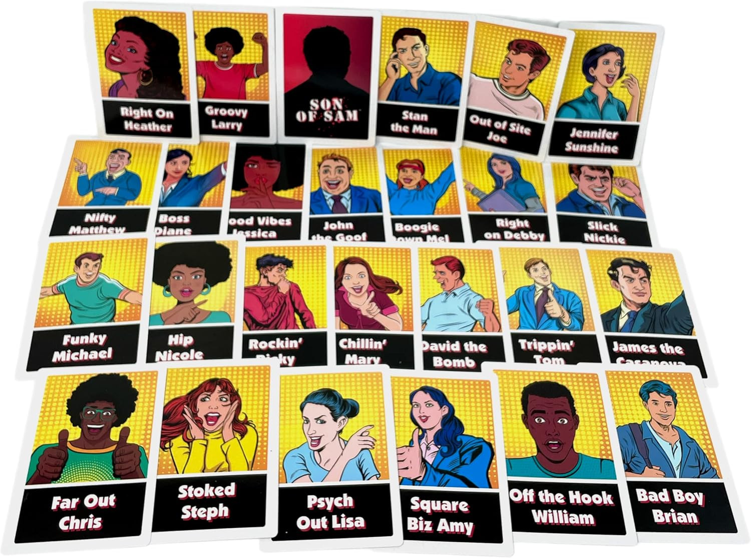 – Son of Sam – Murder Mystery Card Game – for Holidays, Game Nights, and Parties
