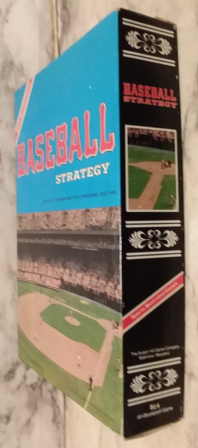 Vntg 1973 Avalon Hill BASEBALL STRATEGY Sports Illustrated Board Game- Complete